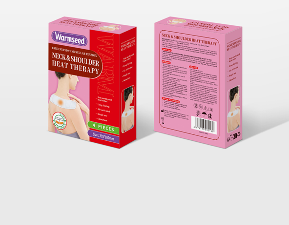 Parche de terapia de calor para el cuello.